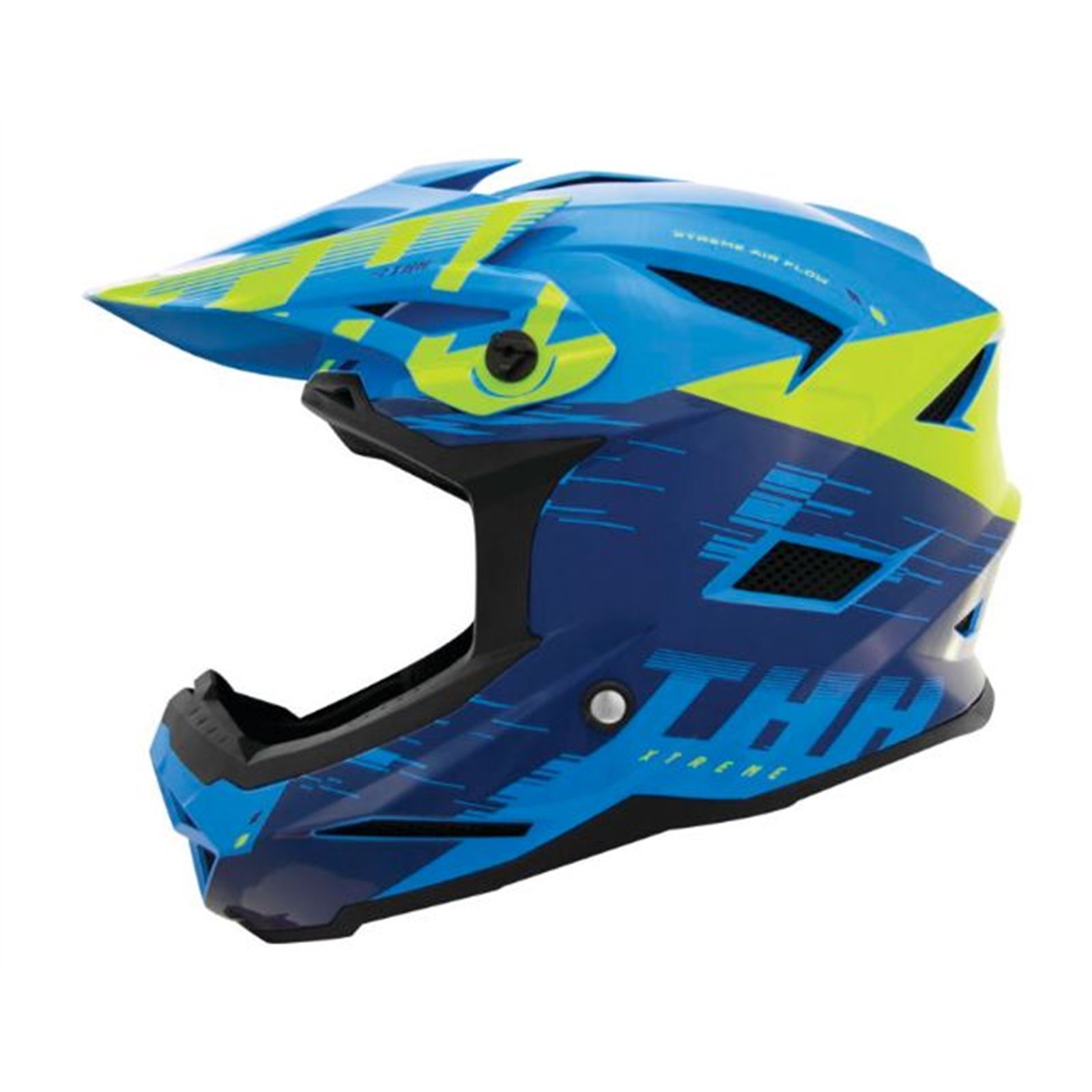 THH Helmets T-42 Bmx Xtreme Mt Bluyel Xs - Click Image to Close