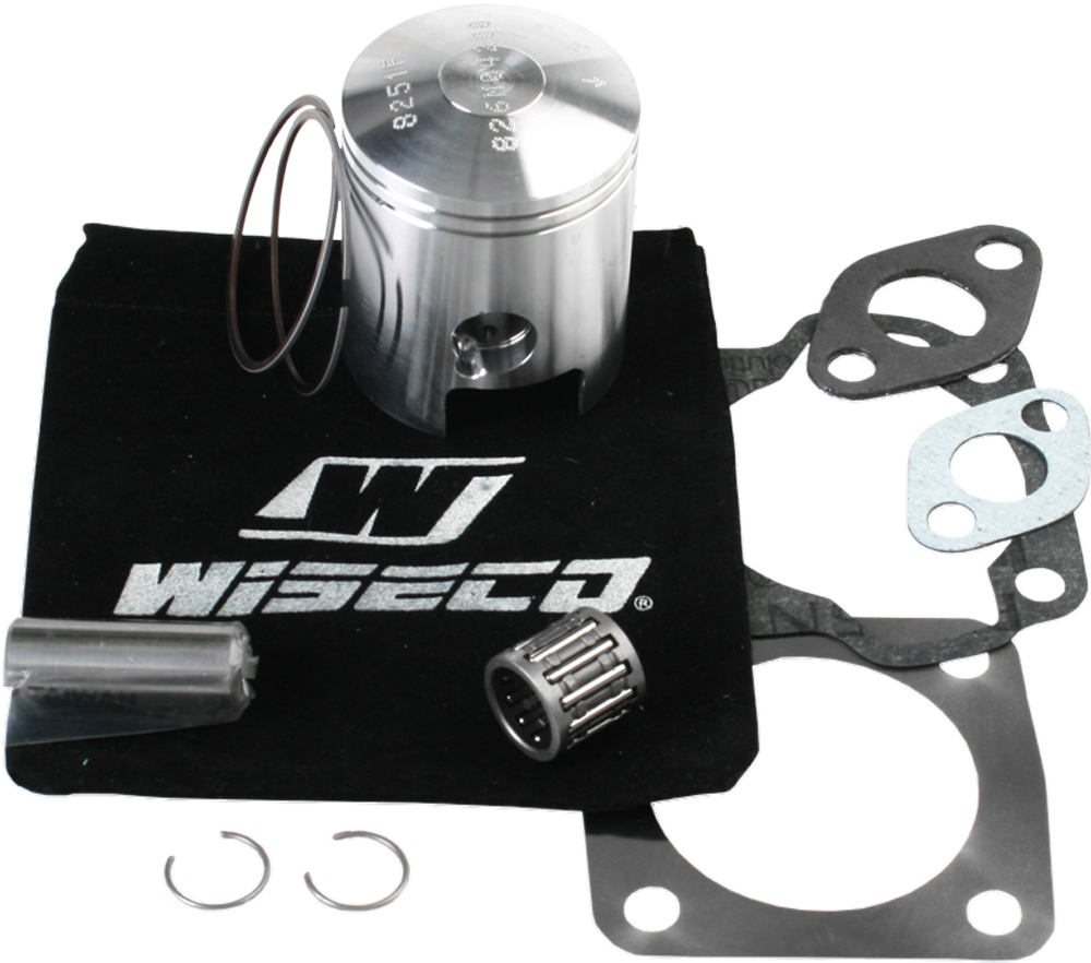 Top End Piston Kit 42.00mm Bore (+1.00mm) - For 78-17 Kawasaki Suzuki - Click Image to Close