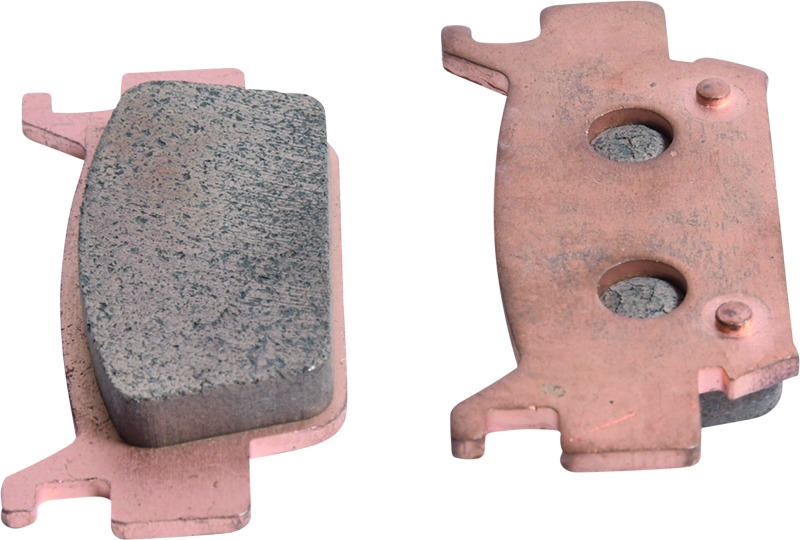 Front Left Sintered Brake Pad - For 05-14 Honda TRX500FA5 FourTrax Forman Rubicon 4x4 AT DCT (02) - Click Image to Close