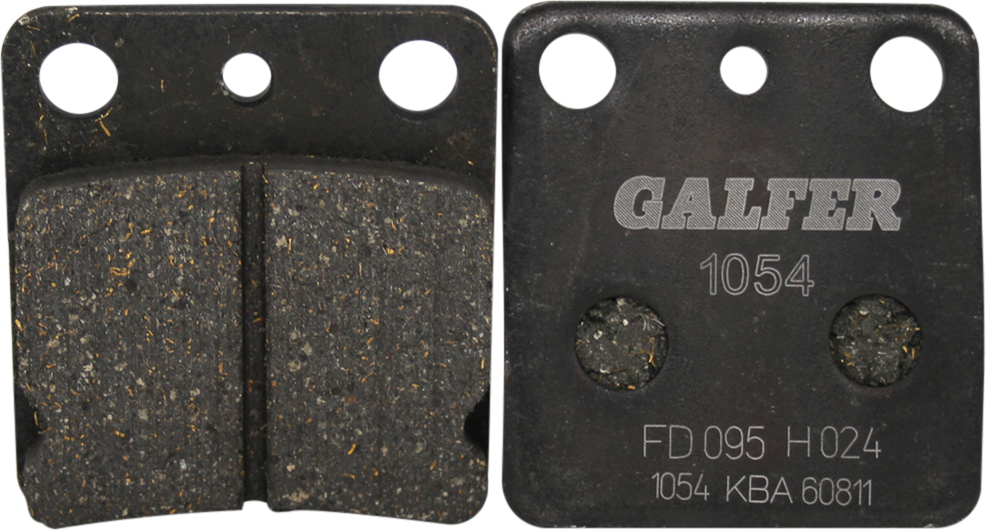 Semi-Metallic Compound Brake Pads - Front Pads - Click Image to Close