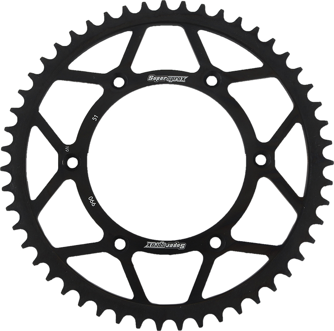 Rear Steel Sprocket 51T - Black - For 93-20 Husqvarna KTM Husaberg - Click Image to Close