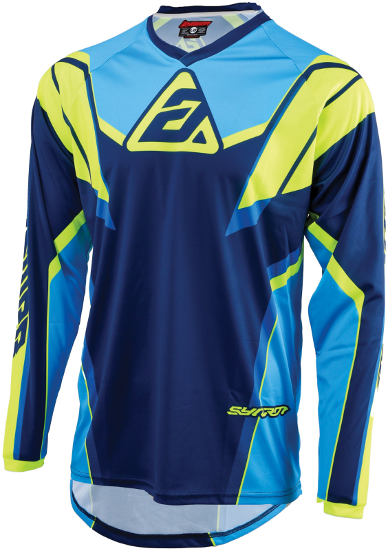 Answer 25 Syncron Envenom Jersey Blue/Hyper Acid Youth - XS - Click Image to Close