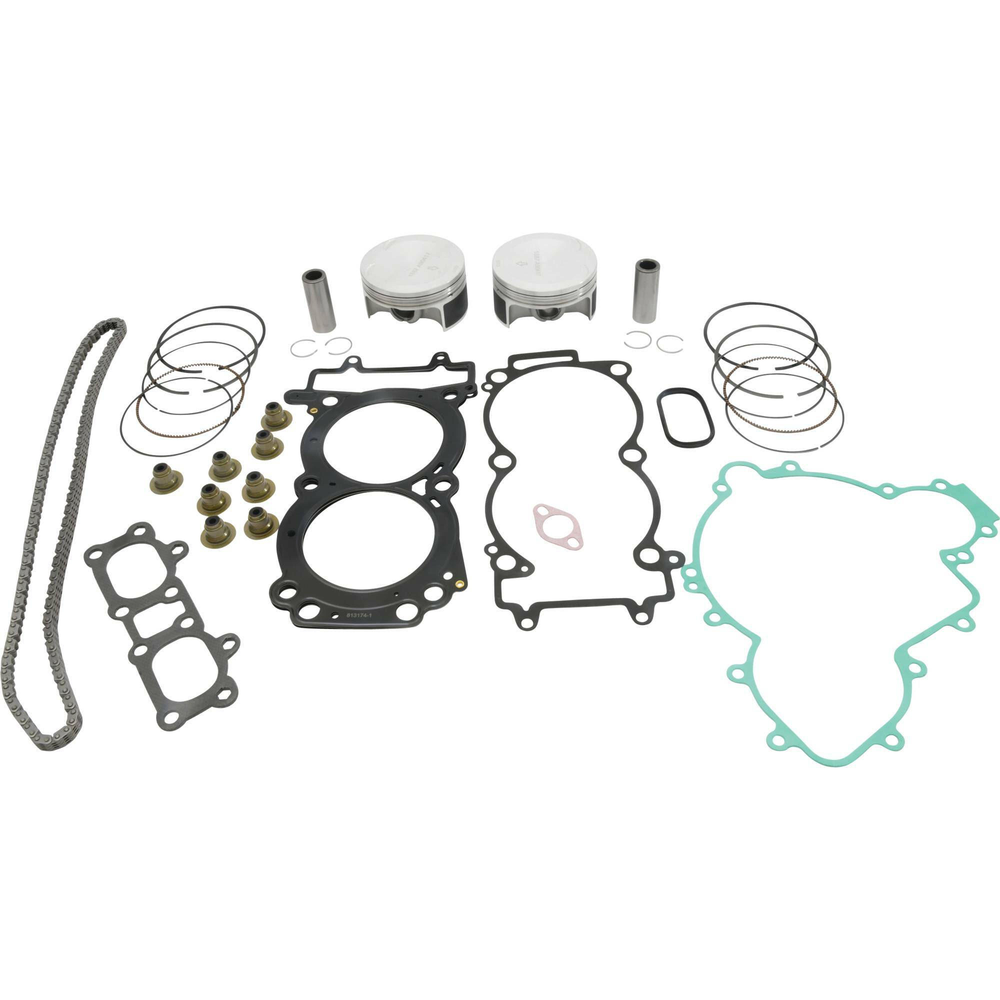 Vertex Pistons Vertex Top End Piston Kit - Click Image to Close