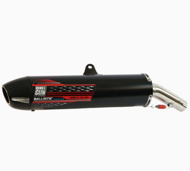 08-15 CAN AM DS 450/EFI/XXC/XMX Ballistic Series Slip On Exhaust - Click Image to Close