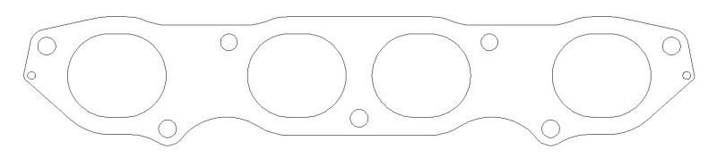 Exhaust Gasket .030 in. 2.030 in. X 1.730 in. Port For Honda F20C1/C2 00-UP - Click Image to Close