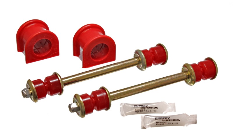 98-01 Ford Explorer/Bronco 2WD/4WD 34mm Red Front Sway Bar Bushing Set - Click Image to Close