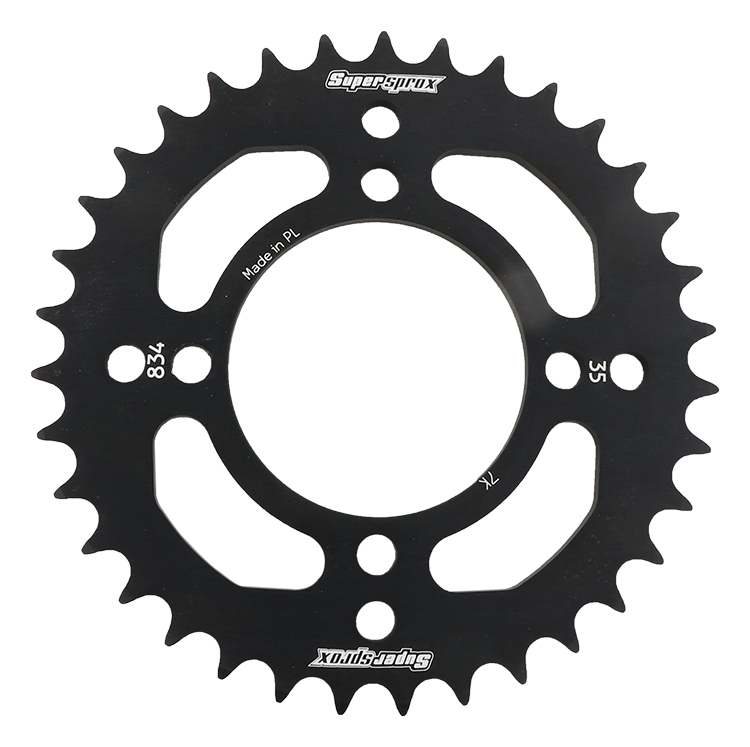 Aluminum Rear Sprocket 35T - Black - Click Image to Close