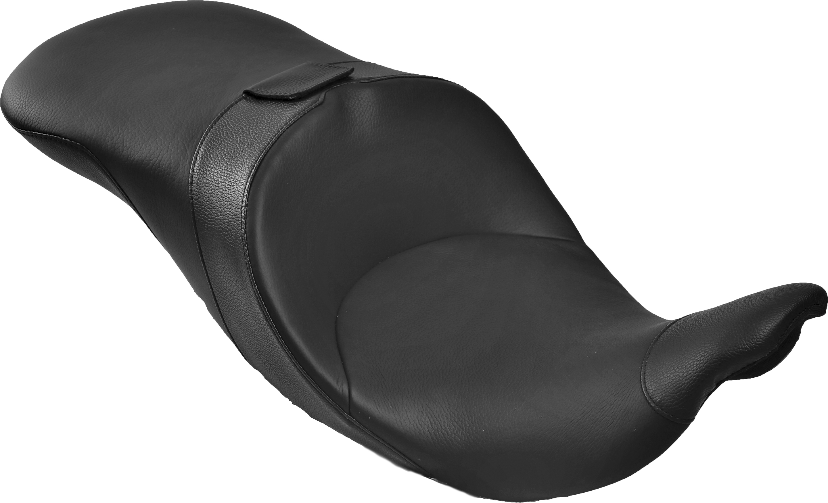 Touring IST Tall 2-Up Leather Seat Low&Back For 08-18 Harley Touring Models - Click Image to Close