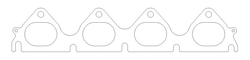 94-00 Honda All B Series Exhaust Manifold Gasket .030 in. MLS 1.850 in. X 1.340 in. Port - Click Image to Close