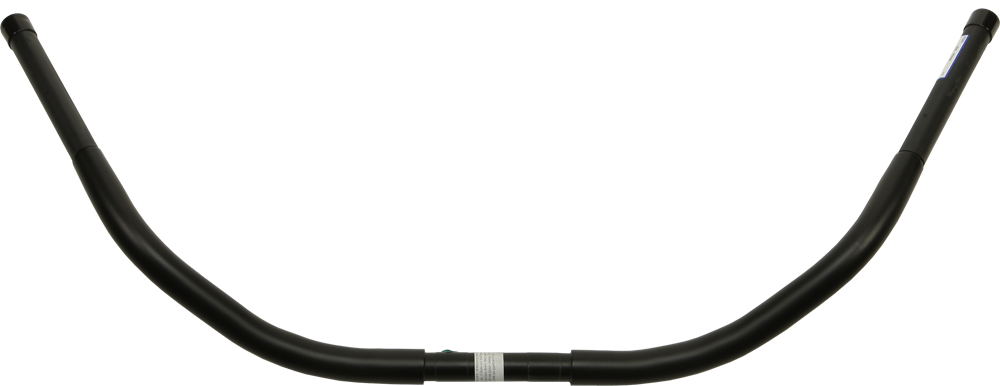 Chubby Beach Satin Black Handlebar - Click Image to Close