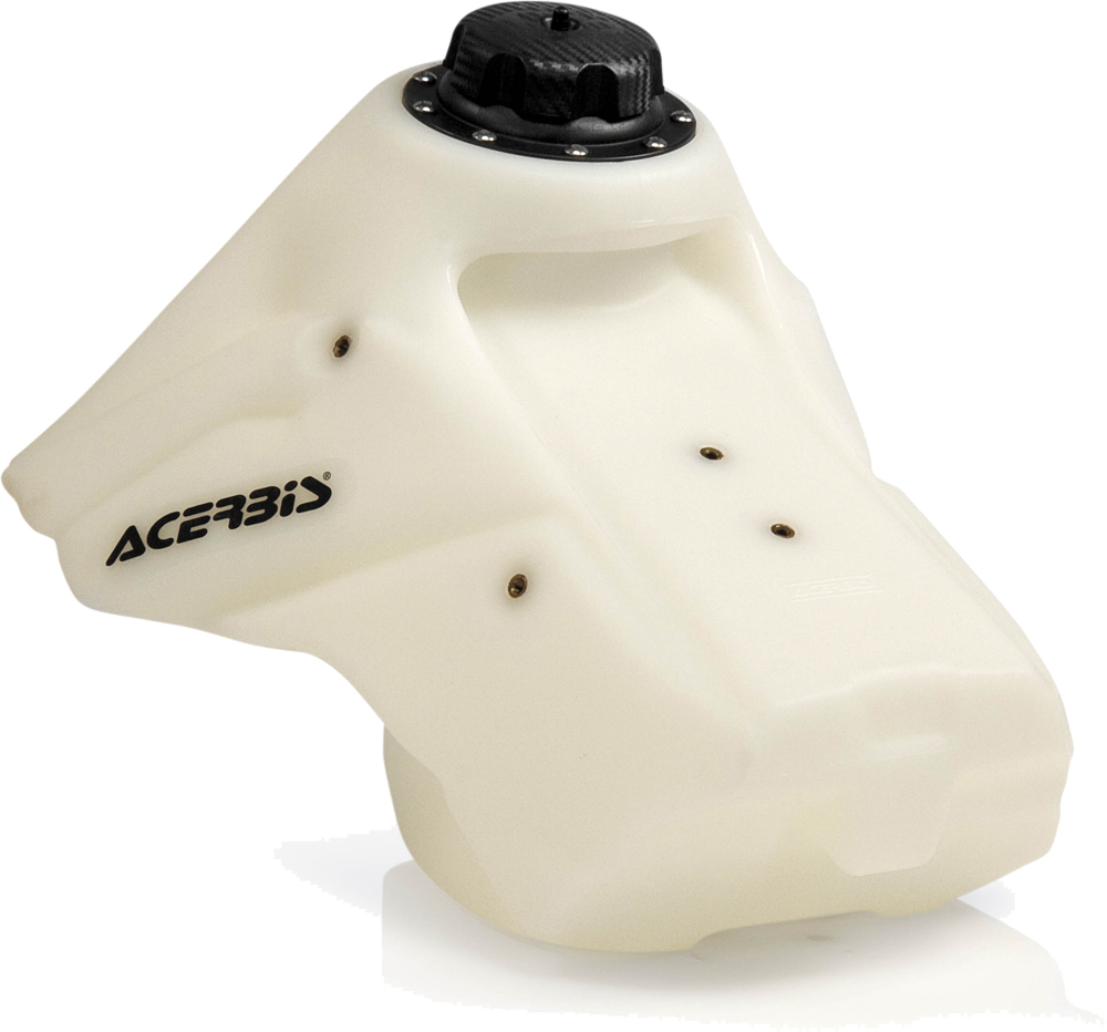 Large Capacity Fuel Tank Natural 2.7 Gal - For 09-12 Honda CRF450R 10-13 CRF250R - Click Image to Close