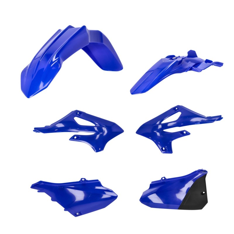 22-24 Yamaha YZ85 Plastic Kit - Blue/Black Original 22 - Click Image to Close