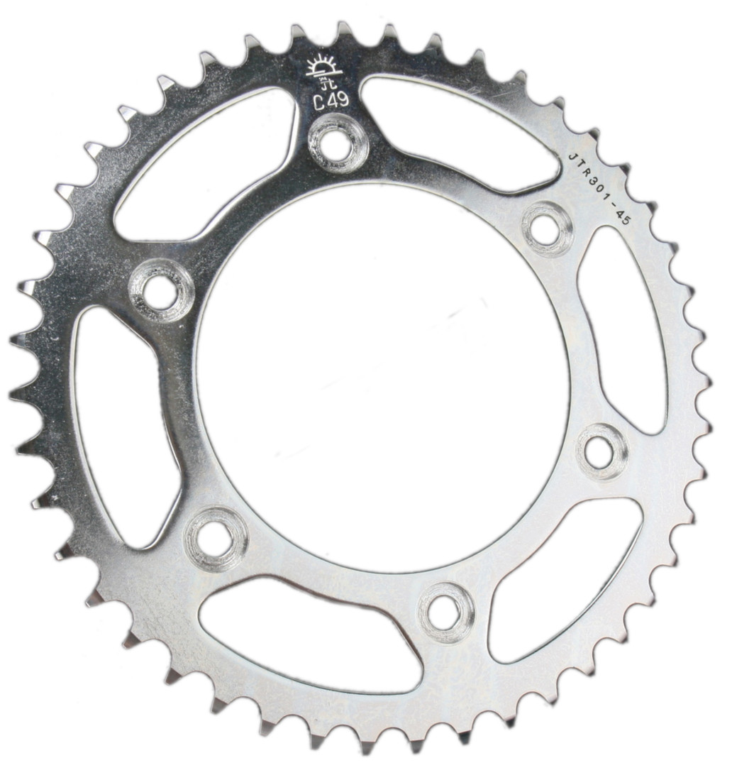 Steel Rear Sprocket - 45 Teeth 520 - Click Image to Close