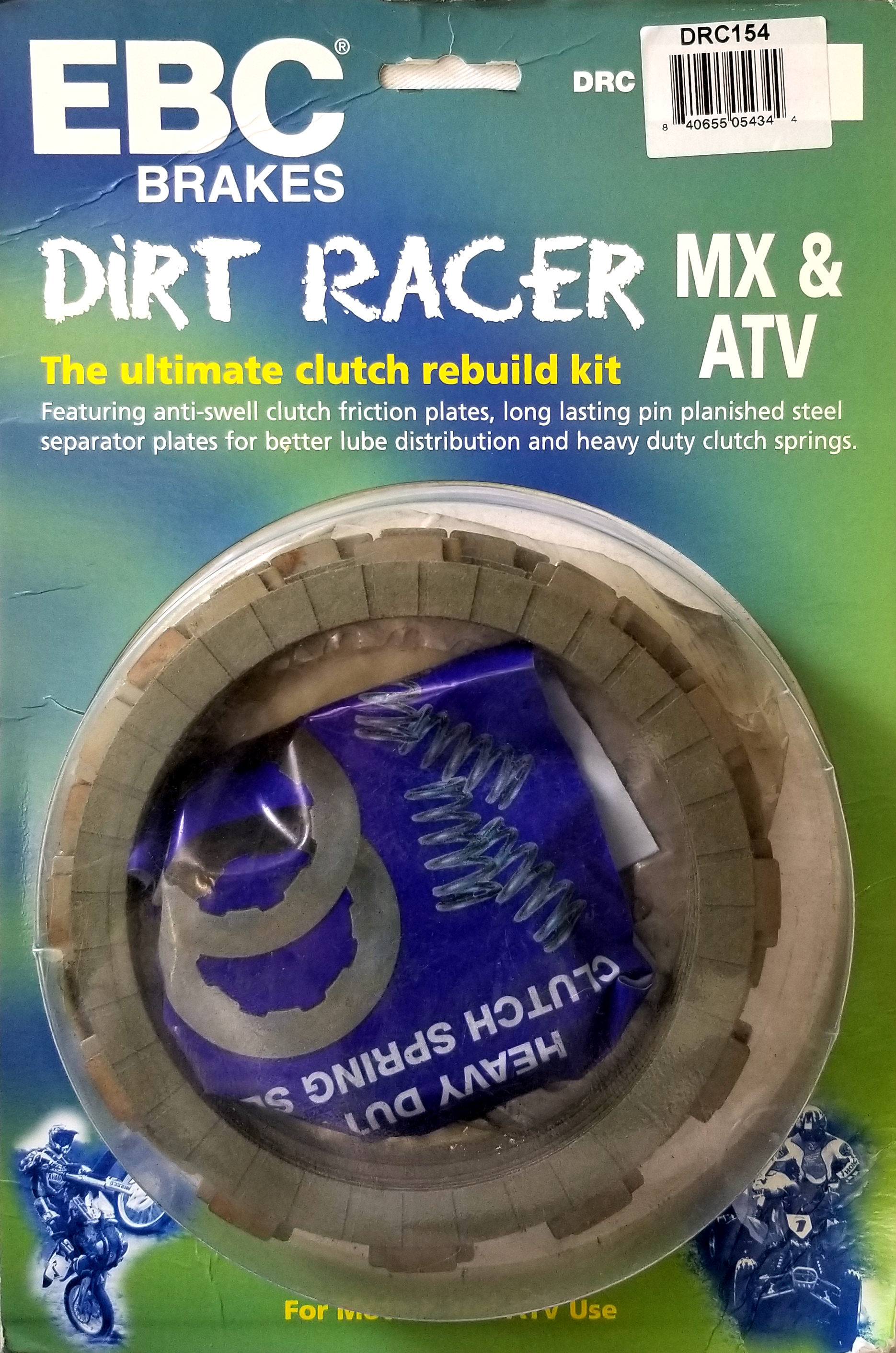 DRC Complete Clutch Kit - For 04-05 KTM 250-525 4T - Click Image to Close