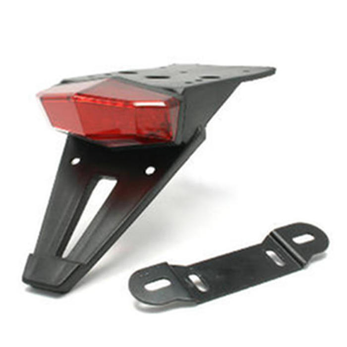 DRC Edge2 Universal Red Tail Light w/ Bracket / Holder - Click Image to Close