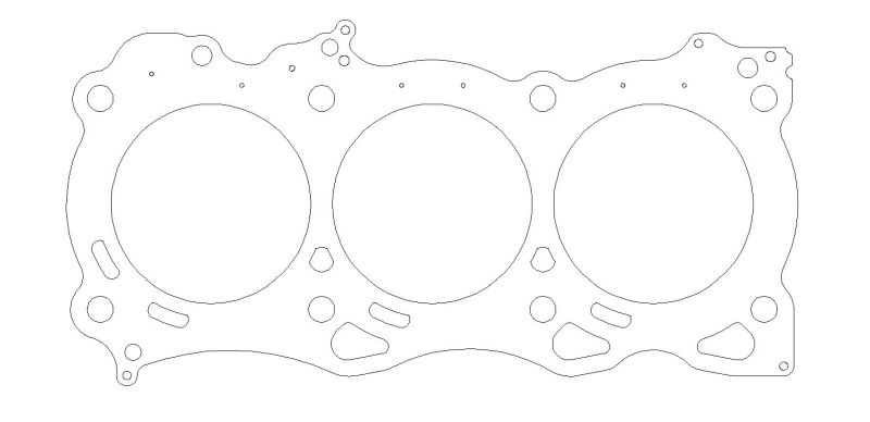 97mm Bore .030 inch MLS Head Gasket - Right - For Nissan VQ35/37 Gen3 - Click Image to Close