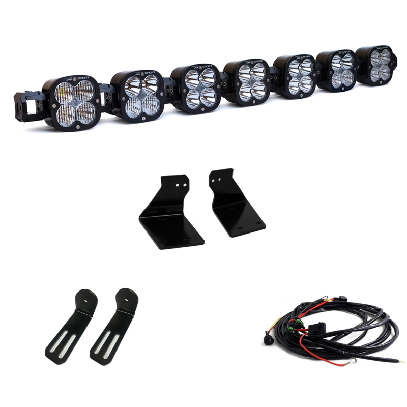 2020+ Ford Super Duty 7 XL Linkable Light Kit - Click Image to Close