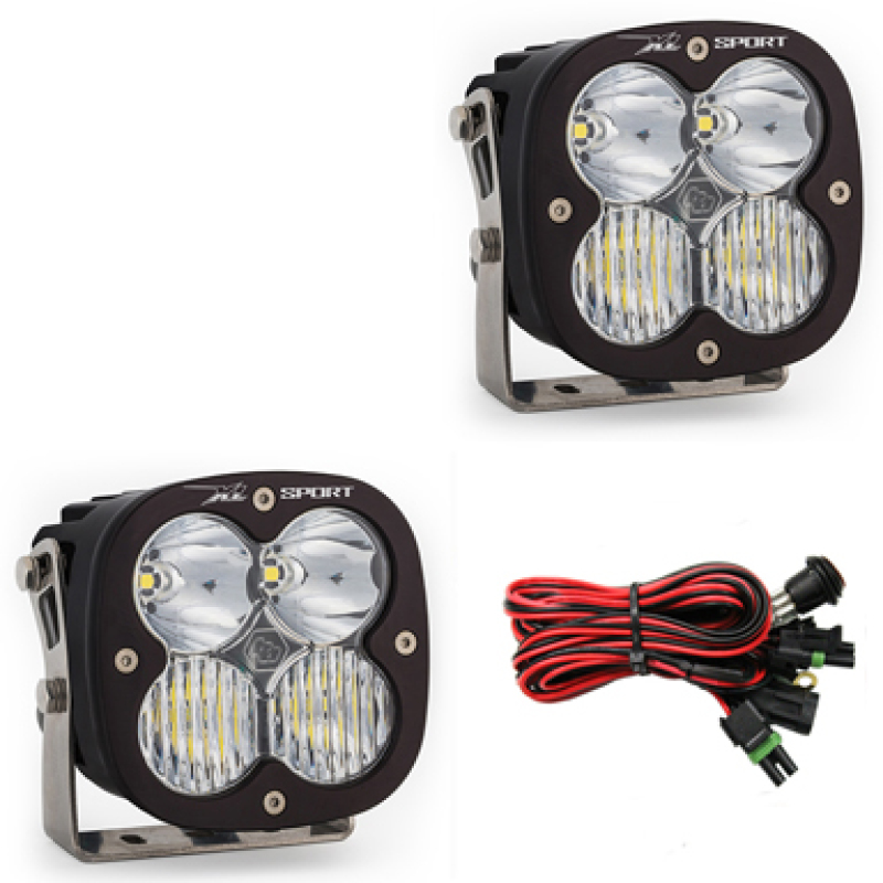 XL Sport Series Driving Combo Pattern Pair LED Light Pods - Click Image to Close