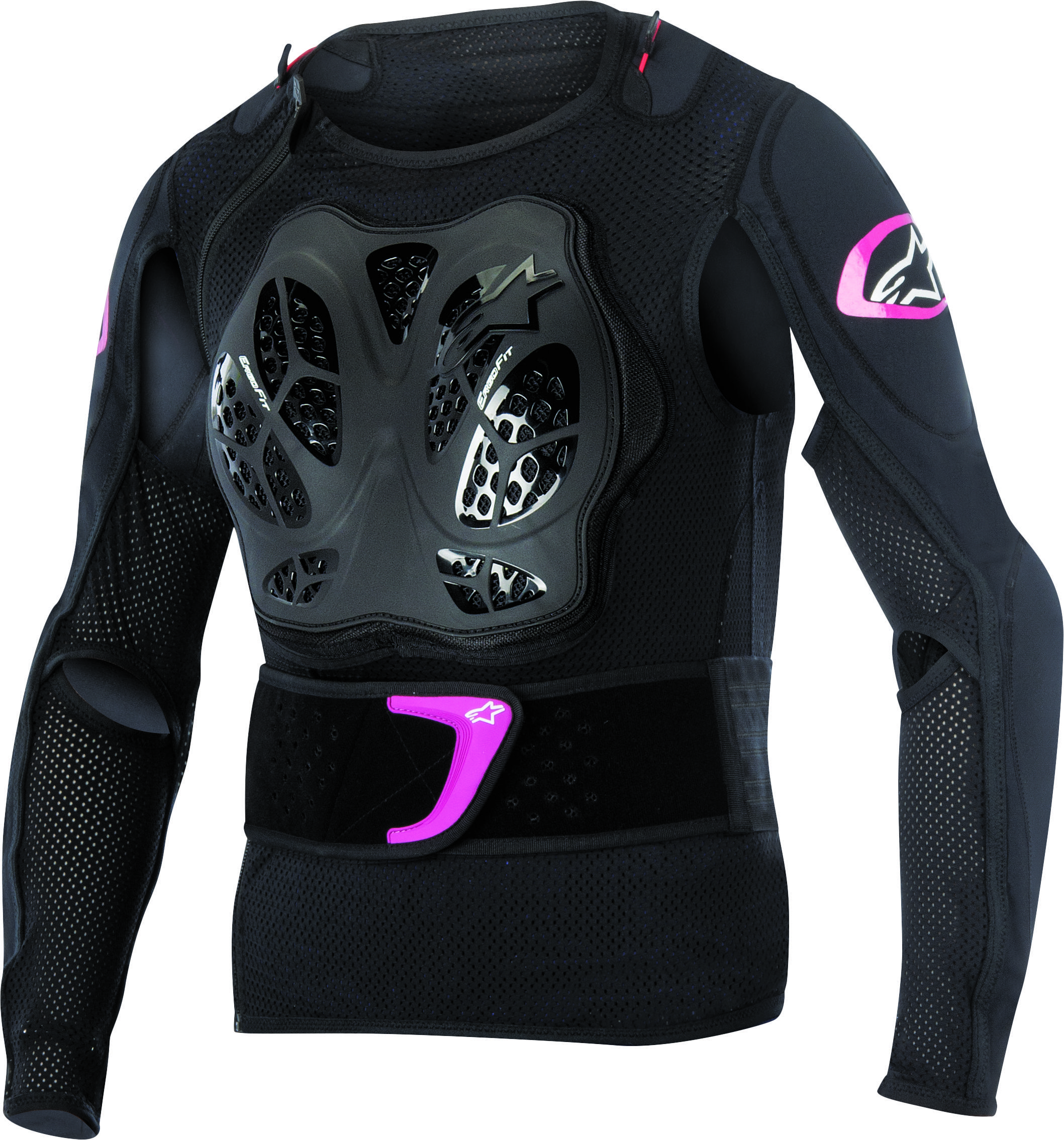 Stella Bionic Riding Jacket Black/Purple L - Click Image to Close