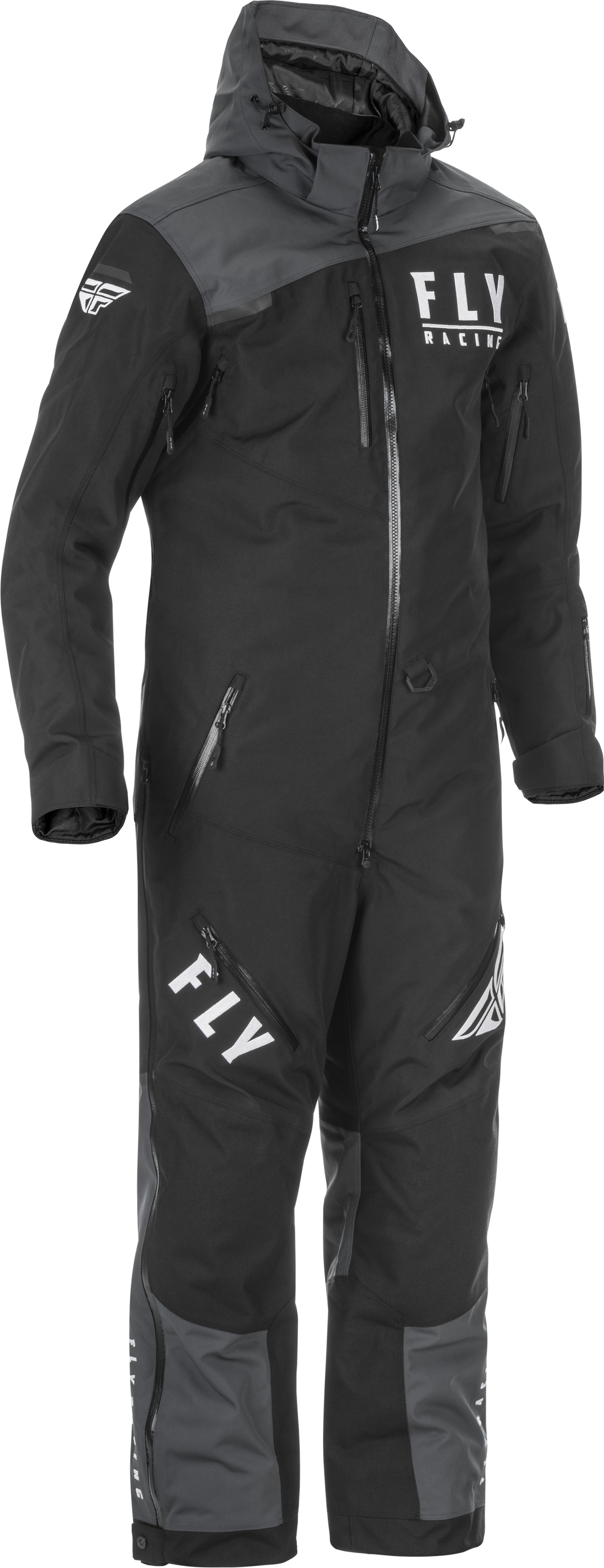 Cobalt Insulated Snow Monosuit Black/Gray Small - Click Image to Close