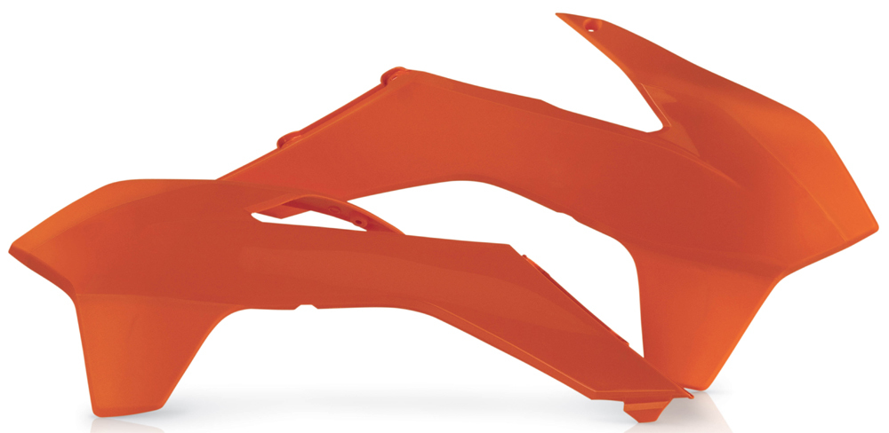 Radiator Shrouds - Orange - Click Image to Close