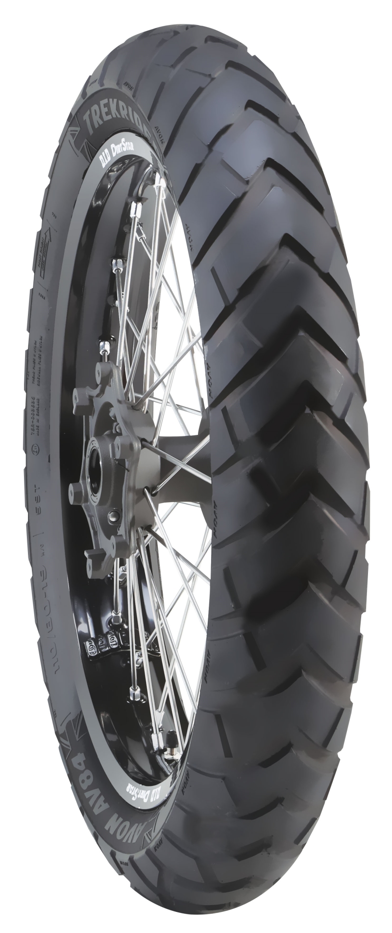 Avon Trekrider AV84 Dual Sport Front Tire 120/70-19 029142942382 - Click Image to Close