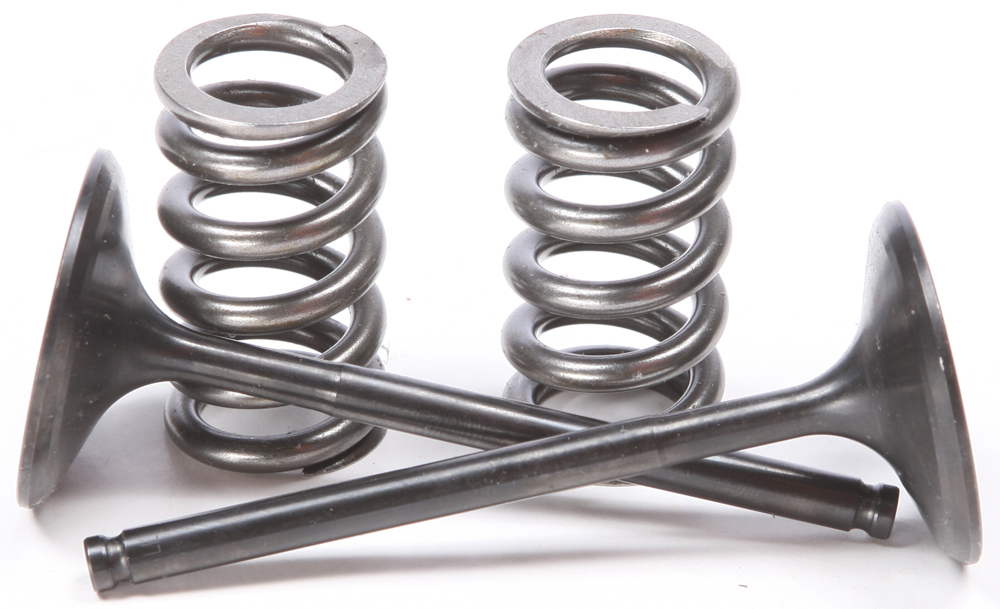 Steel Intake Valve/Spring Kit - For 10-13 Yamaha YZ450F - Click Image to Close