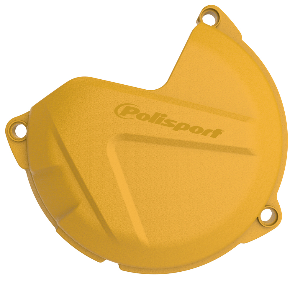 Clutch Cover Protector Yellow - For 14-16 Husqv TC250 TE250/300 - Click Image to Close