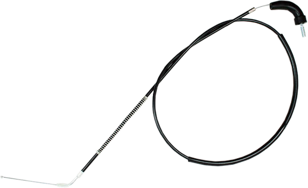 Black Vinyl Throttle Cable - For Suzuki RM100/125 RS175 - Click Image to Close