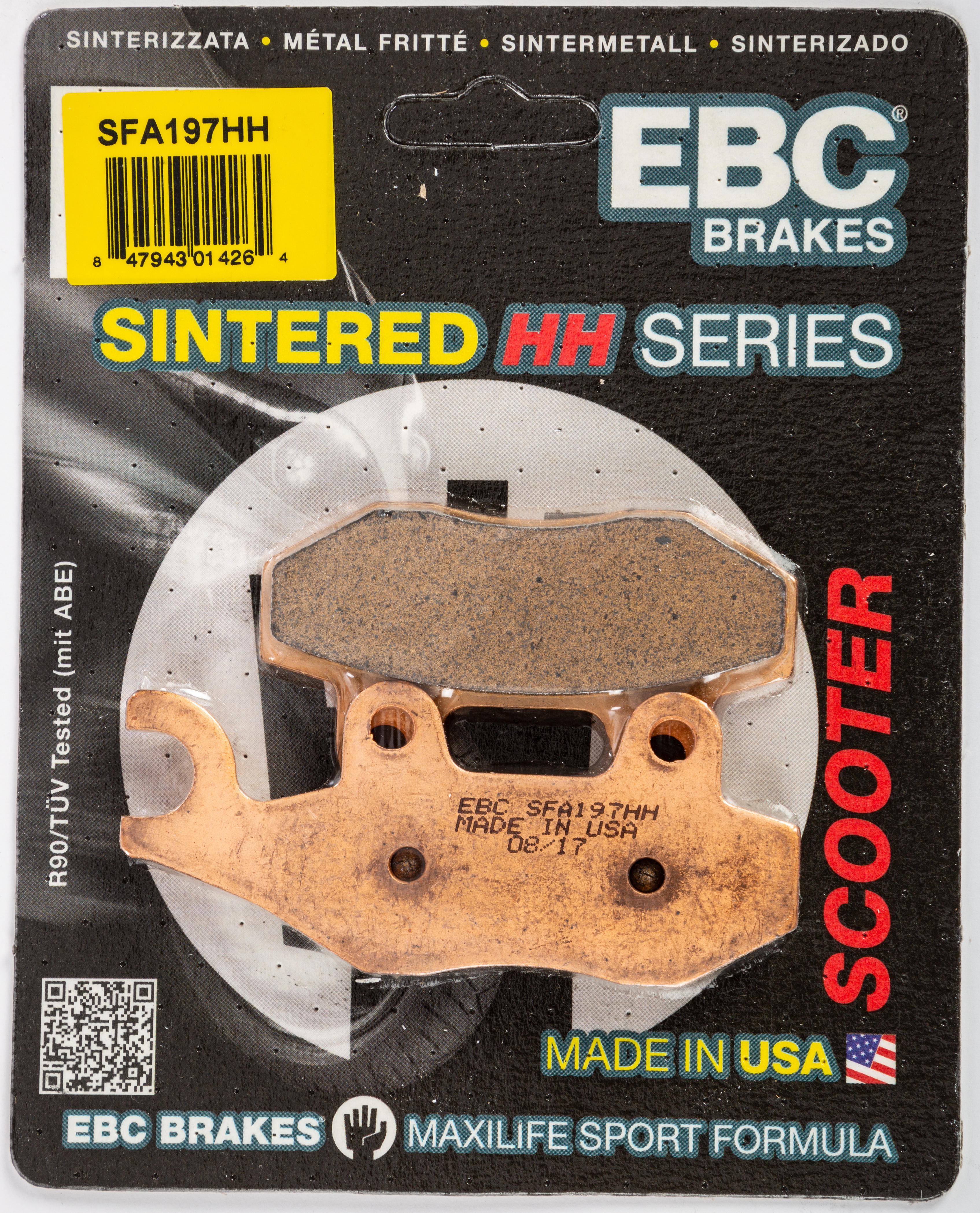 Sintered Double-H Brake Pads - Click Image to Close