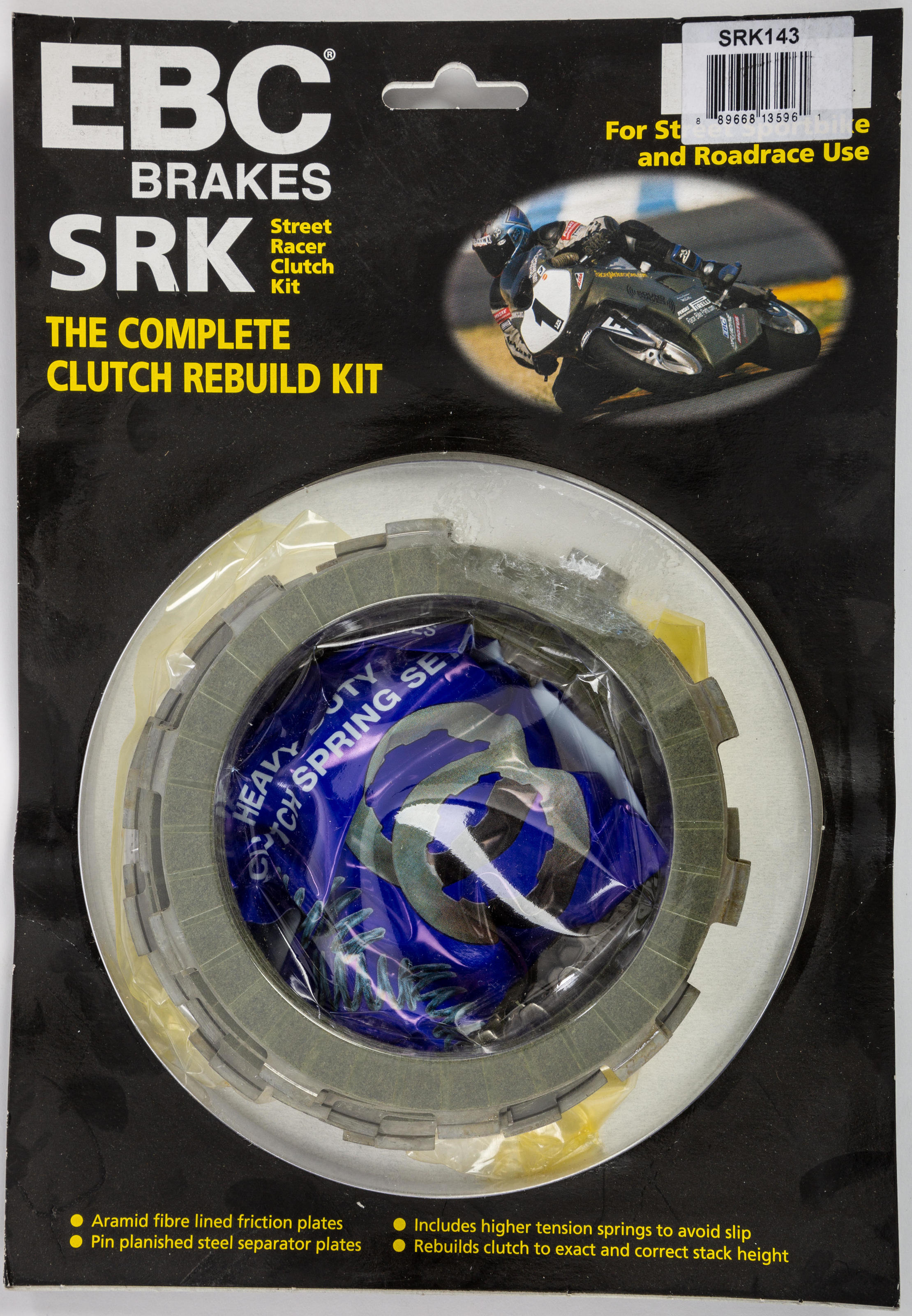 Street Racer Clutch Kit - For 01-06 Honda CBR600F4i - Click Image to Close