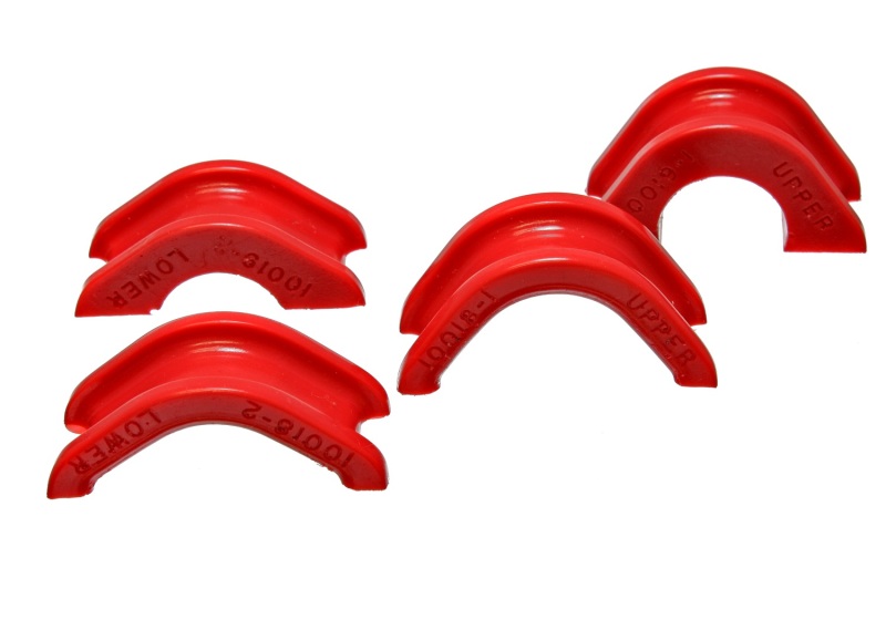 Red Rack and Pinion Bushing Set - For 74-78 Nissan 260Z/280Z - Click Image to Close