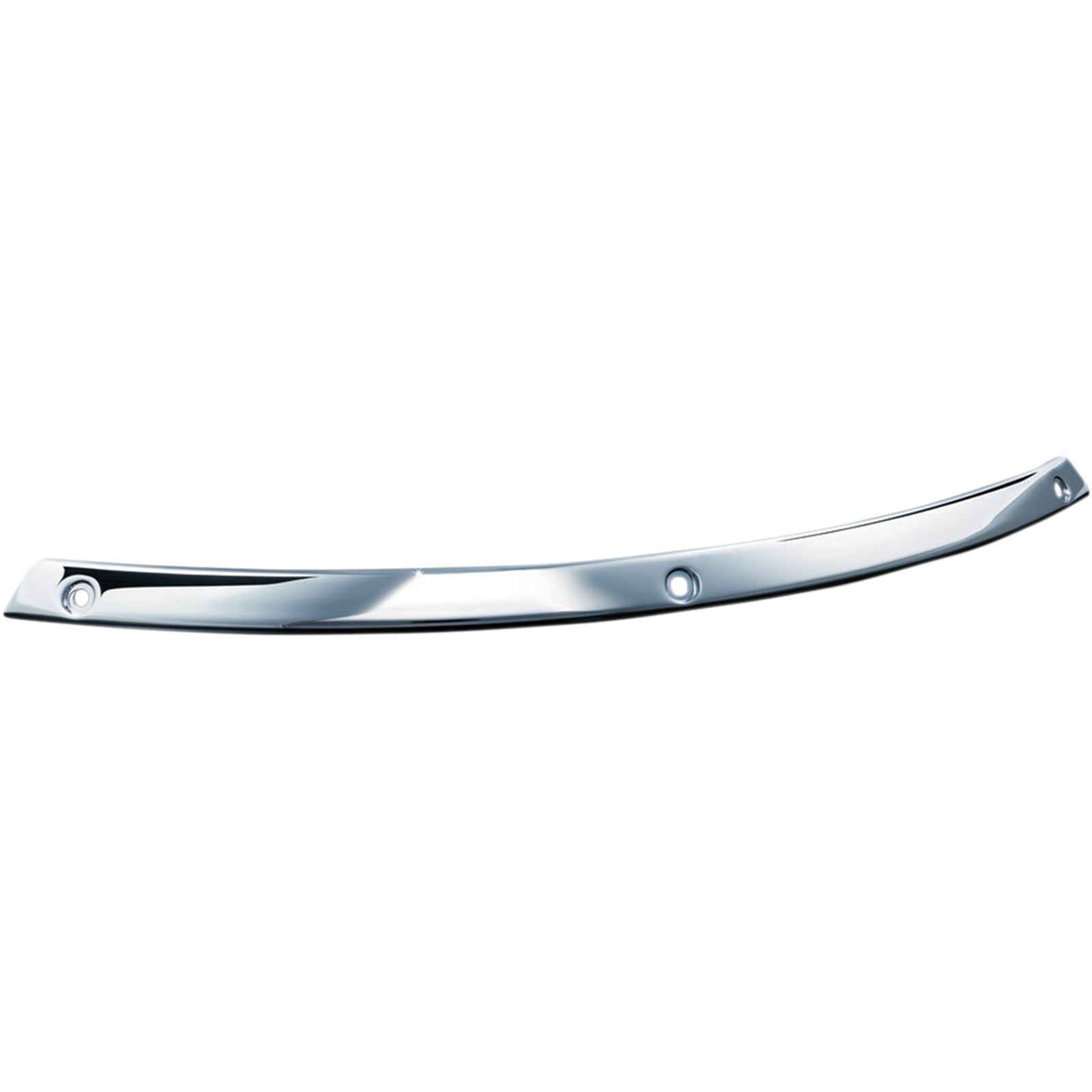 Smooth Windshield Trim 96-13 Touring Chrome - Click Image to Close