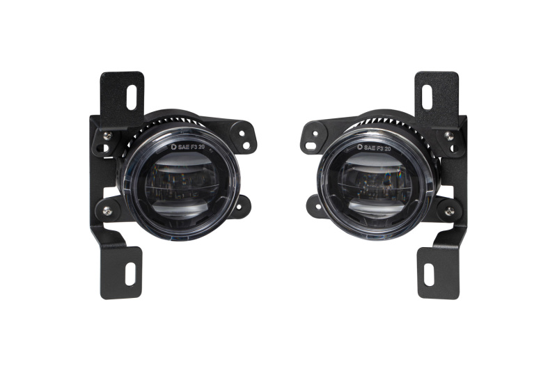 Elite Series Type MR Fog Lamps - White (Pair) - Click Image to Close