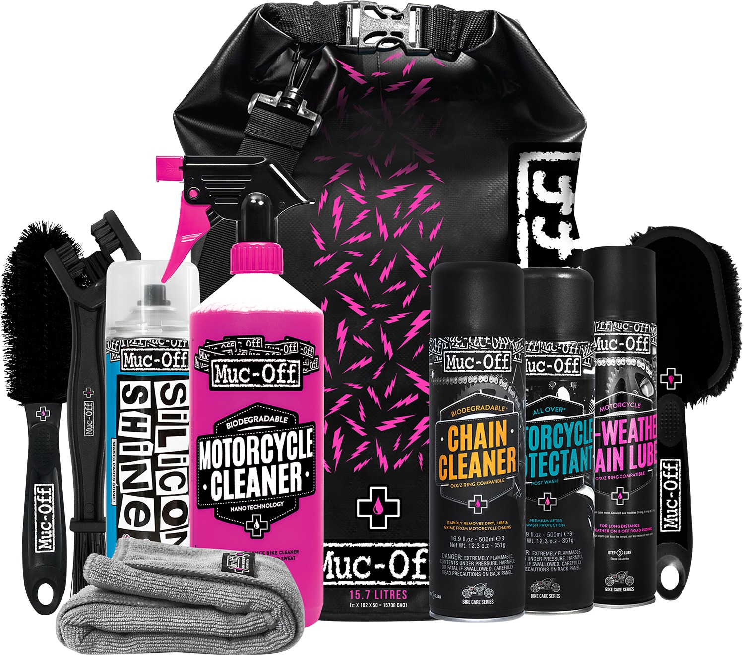 Ultimate Motorcycle Cleaning Kit - Motorcycle Ultimate Kit - Click Image to Close