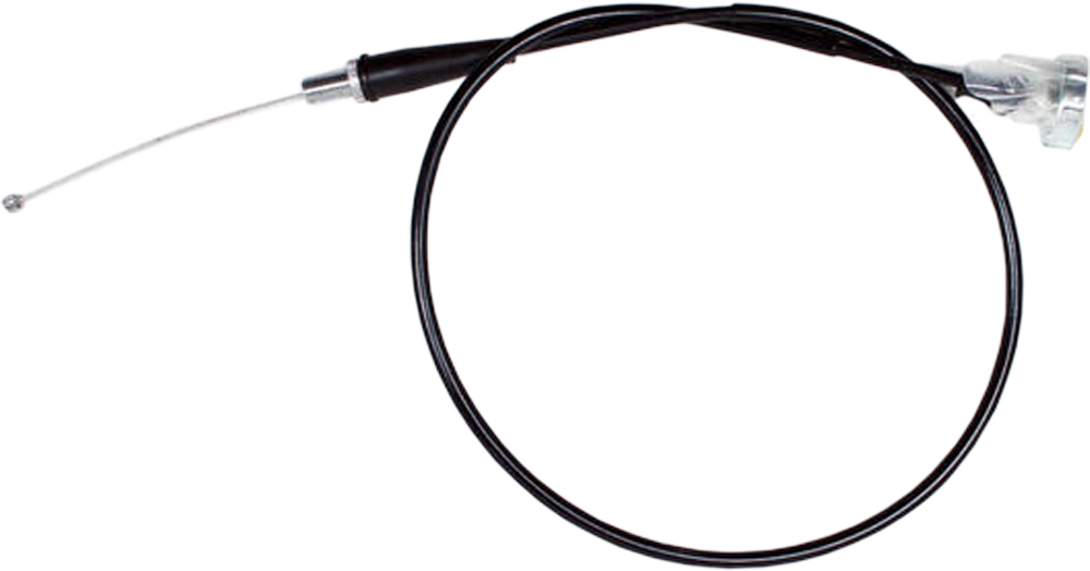 Black Vinyl Throttle Cable - Honda CRF150F TR200 - Click Image to Close