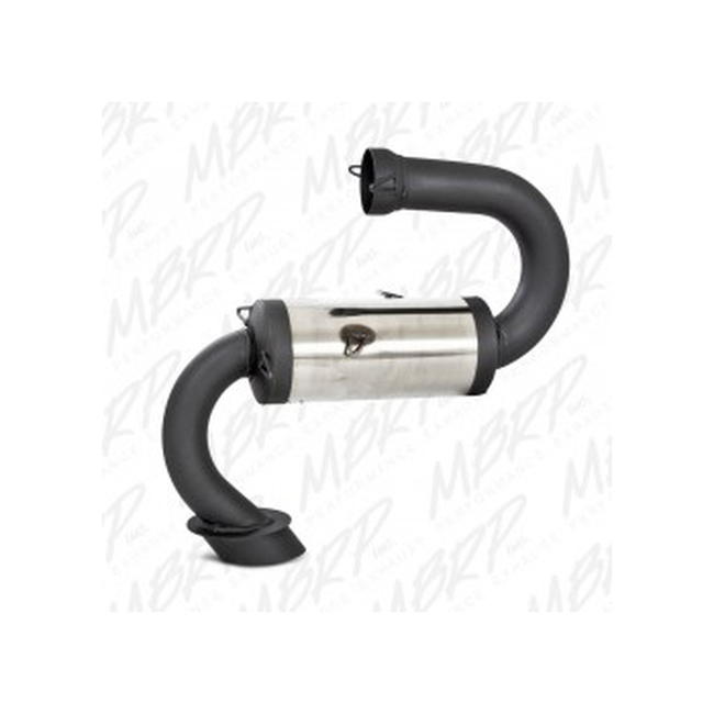 Race Performance Slip On Exhaust - For 99-01 Polaris RMK XC 500/600/700 - Click Image to Close