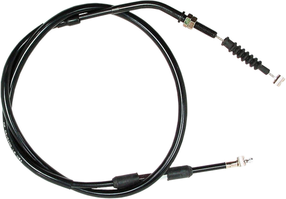 Black Vinyl Clutch Cable - For 09-15 Kawasaki KX450F - Click Image to Close