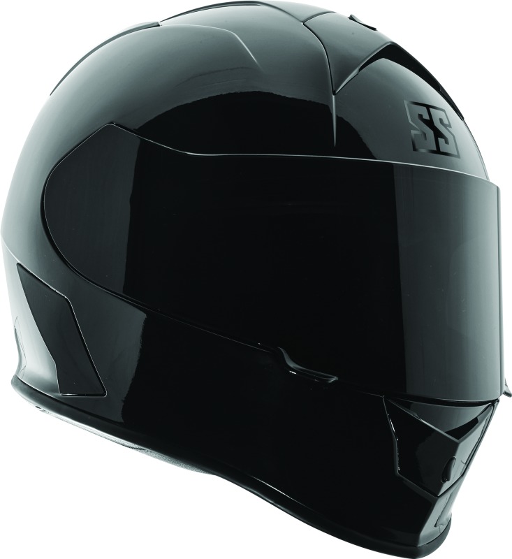 SS900 Solid Speed Helmet Gloss Black - 2XL - Click Image to Close