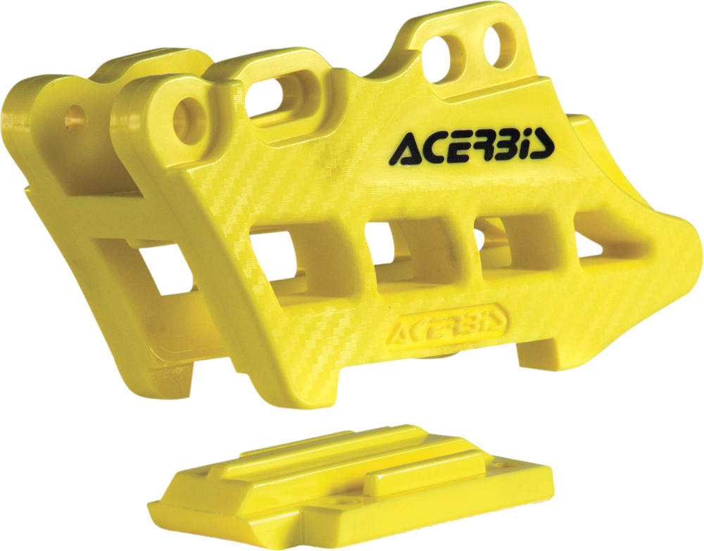 Chain Guide Block 2.0 Yellow - Click Image to Close