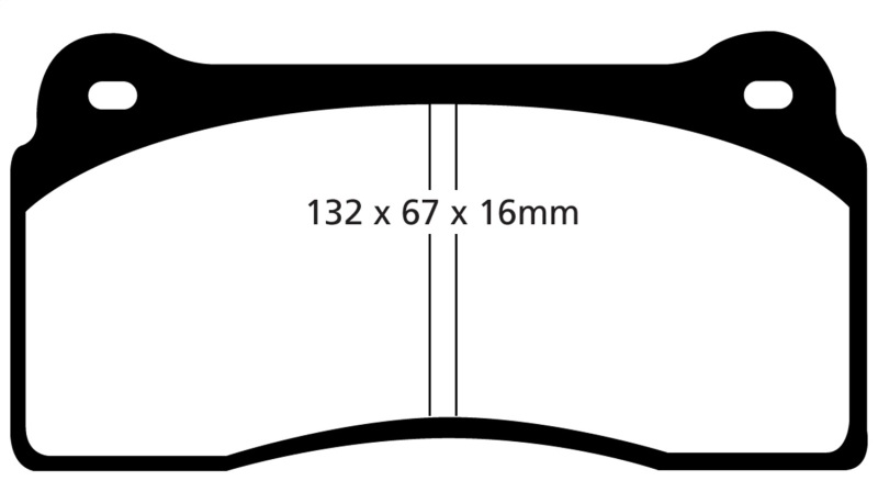 Bluestuff Front Brake Pads - For 99-03 Aston Martin DB7 5.9 - Click Image to Close