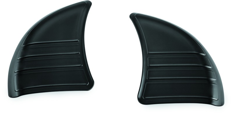 Tri-Line Inner Fairing Cover Plates Gloss Black - Click Image to Close