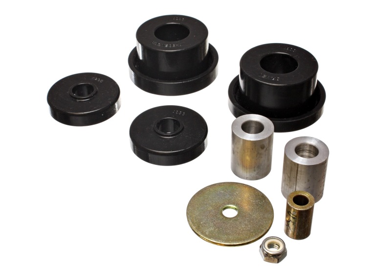 08-10 Chrysler Challenger/07-10 Charger RWD Black Rear Diff Mount Bushing Set - Click Image to Close