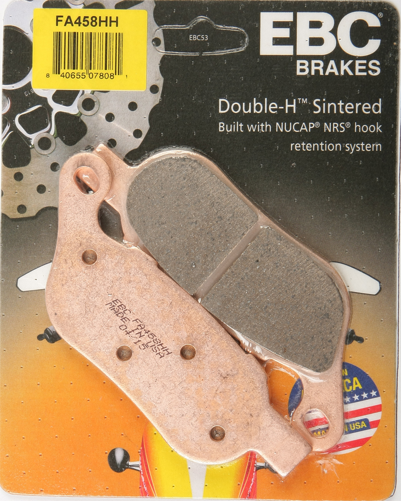 Sintered Double-H Brake Pads - Click Image to Close