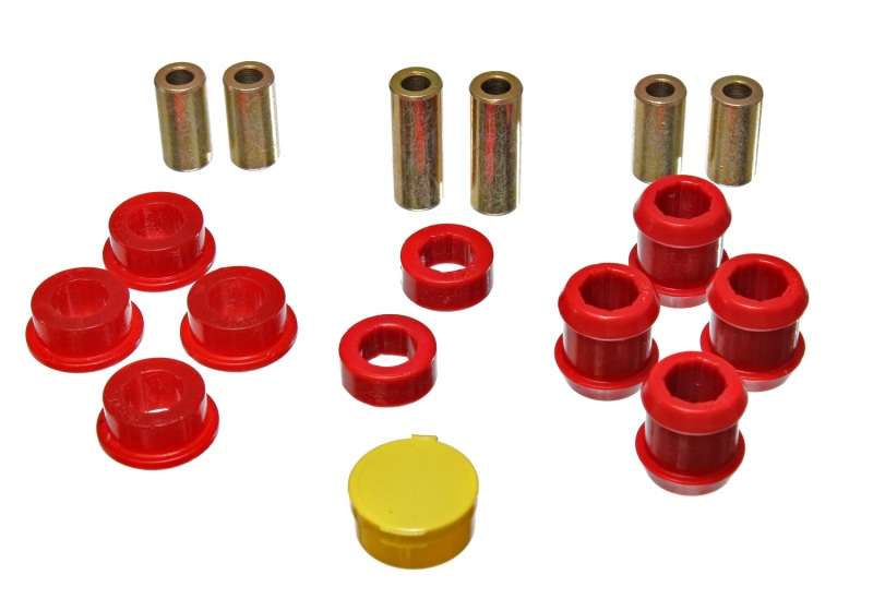 88-91 Honda Civic/CRX Red Front Control Arm Bushing Set - Click Image to Close