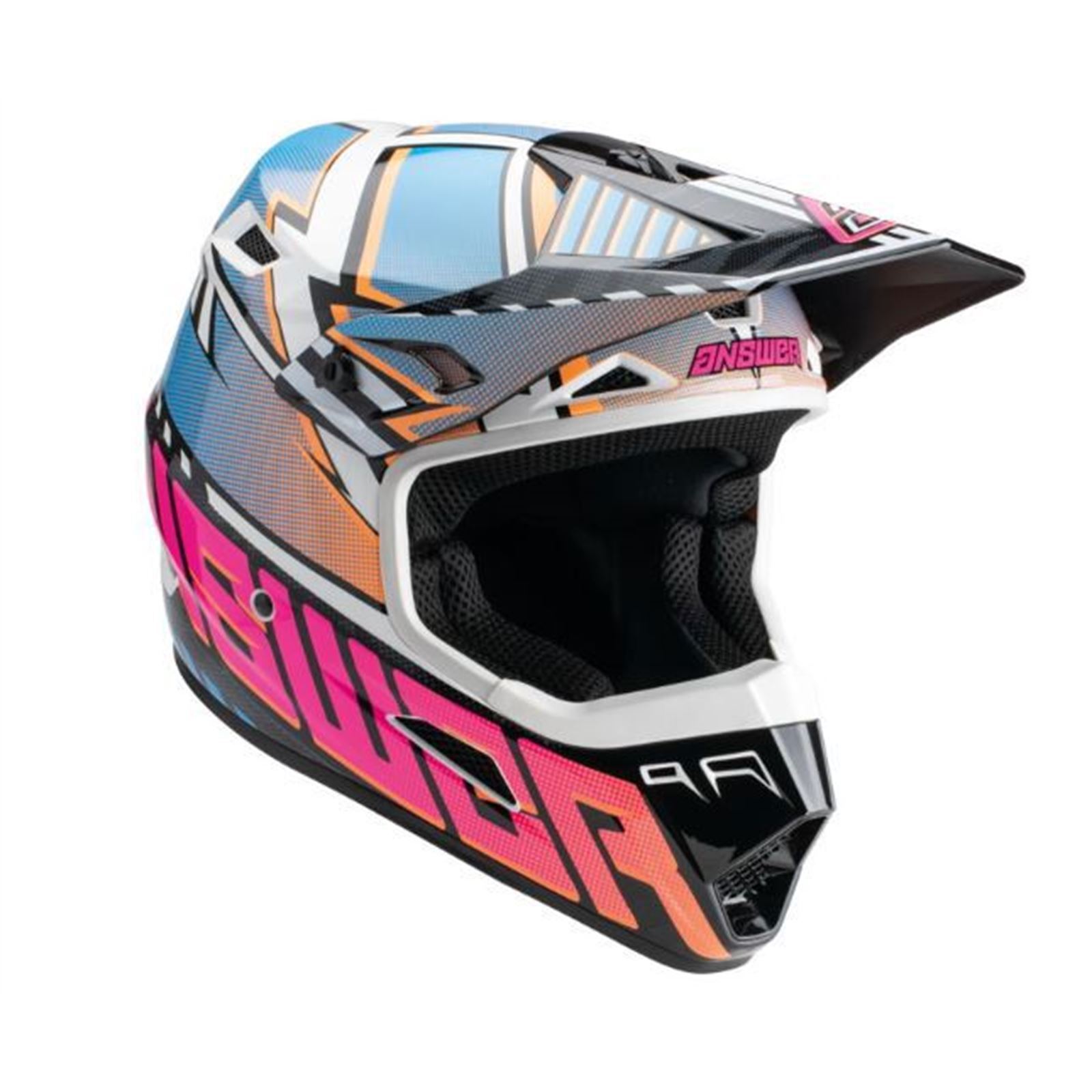 AR3 Rapid Helmet Blue/Orange/Rhodamine Youth - Small - Click Image to Close