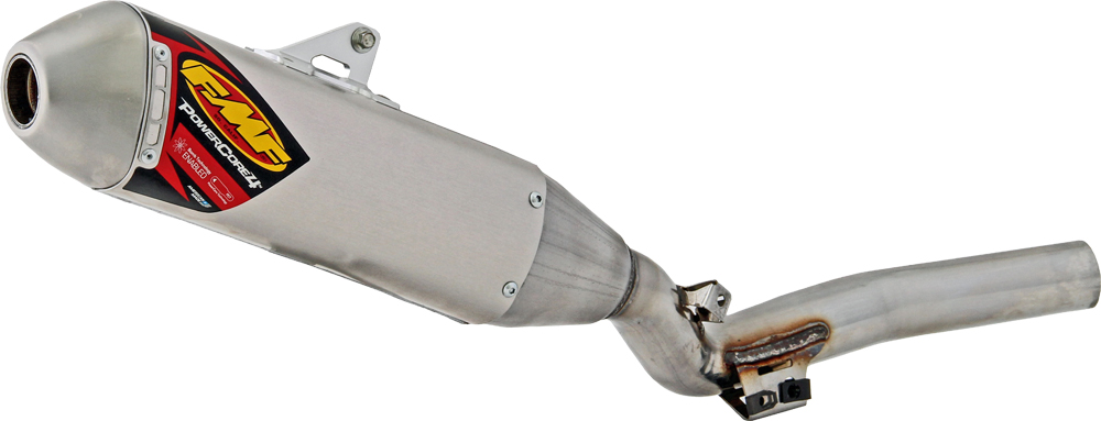 Powercore 4 Hex Slip On Exhaust - For 14-17 YZ450F / 16-18 YZ450FX & WR450F - Click Image to Close