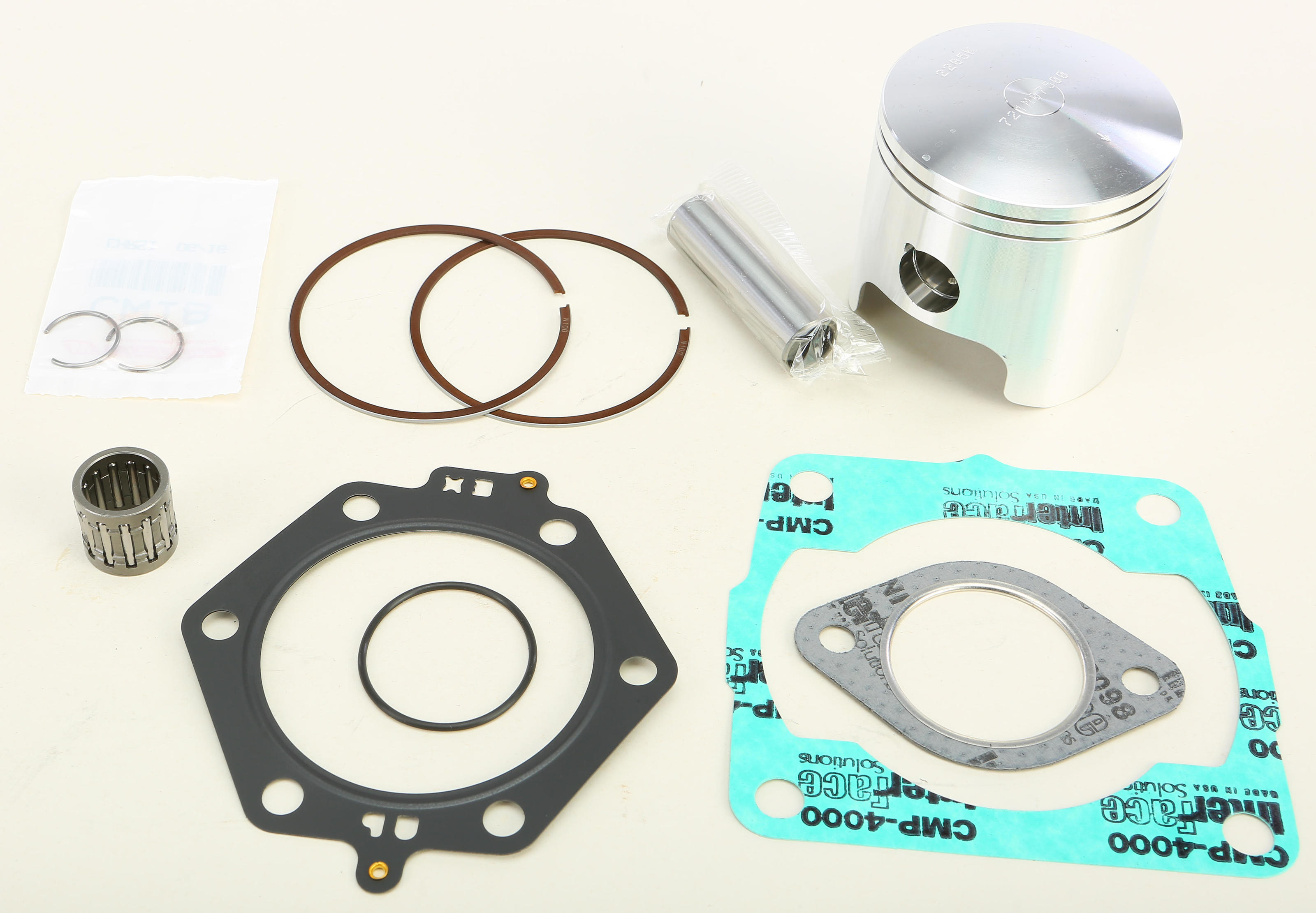 Top End Piston Kit 75.00mm Bore (+.50) - Polaris 300 - Click Image to Close