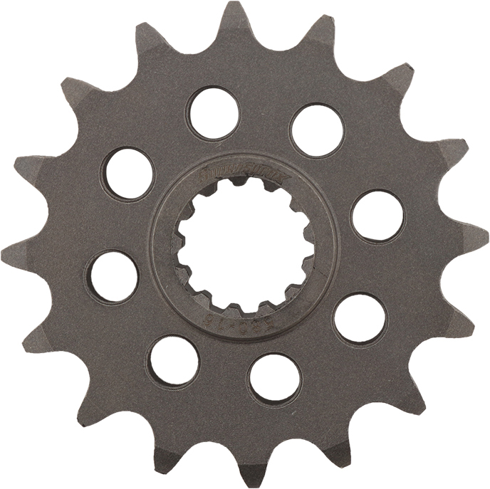 Countershaft Steel Sprocket 16T - For 04-09 Yamaha FZ6 - Click Image to Close