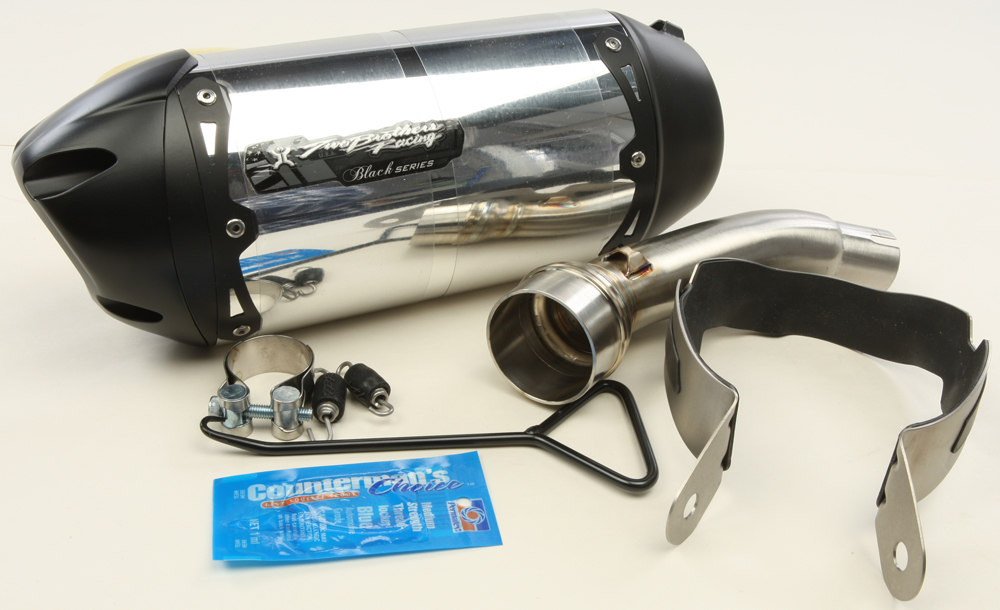 S1R "Black" Slip On Exhaust - For 15-24 Yamaha R3 - Click Image to Close